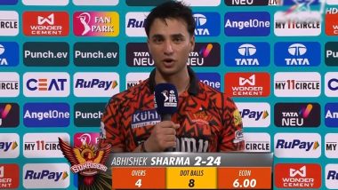 Abhishek Sharma Bowling Skills: হায়দরবাদের ফাইনালের পথে ব্যাট নয় বল হাতে সেরা অভিষেক শর্মা, বাবাকে দিলেন কৃতিত্ব