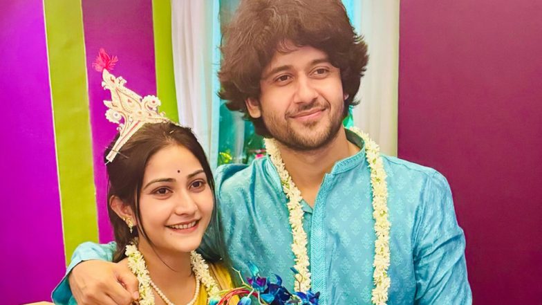 Adrit Roy - Kaushambi Chakraborty: বিয়ে করছেন 'মিঠাই'-এর আদৃত-কৌশাম্বি, প্রকাশ্যে টলি জুটির আইবুড়োভাতের ছবি