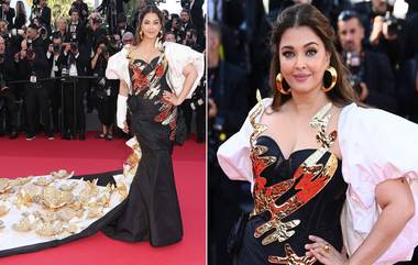 Aishwarya Rai at Cannes 2024: কানের লাল কার্পেটে কালো গাউনে ঝড় তুললেন ঐশ্চর্য রাই বচ্চন (দেখুন ছবি)