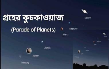 Parade of Planets: গ্রহের কুচকাওয়াজ! আকাশে দেখতে পাওয়া যাবে এক আশ্চর্যজনক দৃশ্য...