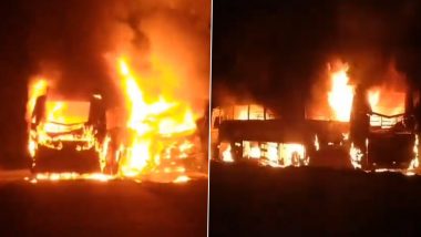 Andhara Pradesh bus fire. 5 burntalive: ফিরছিলেন  ভোট দিয়ে, বাস দুর্ঘটনা কেড়ে নিল প্রাণ