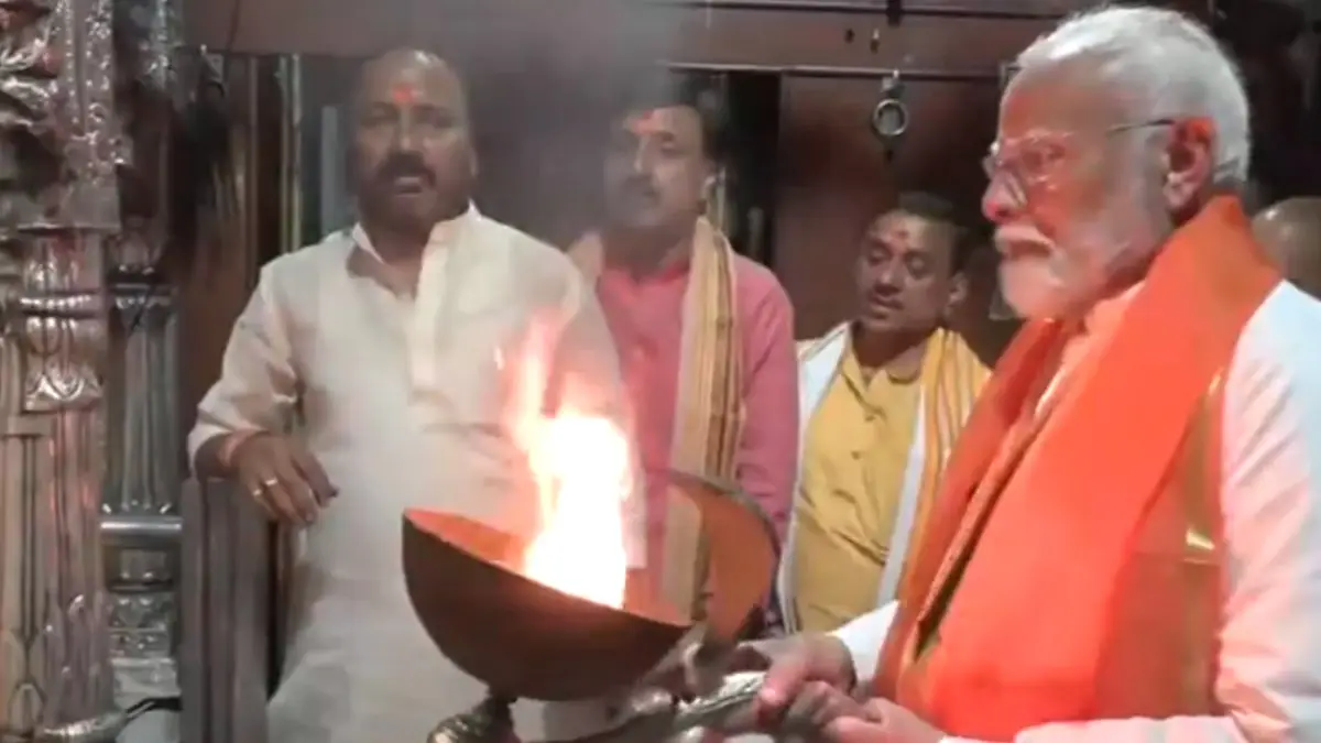 Narendra Modi: বারাণসী কেন্দ্র থেকে মনোনয়ন জমার আগে কাল ভৈরব মন্দিরে প্রার্থনা মোদীর