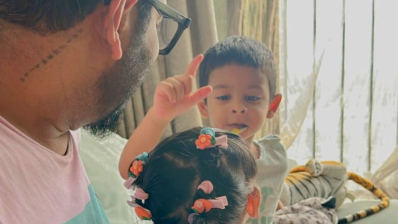 Subhashree Ganguly: হাত নেড়ে একরত্তি বোনের সঙ্গে গল্প ইউভানের, দাদার কথা মন দিয়ে শুনছে ইয়ালিনি, ভাই-বোনের আদুরে ছবি শেয়ার মা শুভশ্রীর