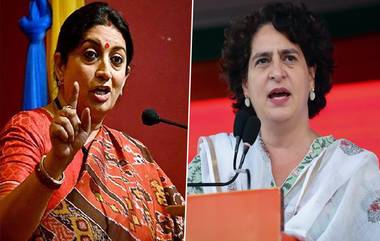 Amethi Lok Sabha: আমেথিতে প্রচার দ্বৈরথে স্মৃতি ইরানি-প্রিয়াঙ্কা গান্ধী, দেখুন ভিডিয়ো