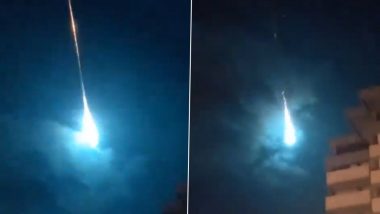 Meteor in Sky Over Spain-Portugal: দেখুন, আকাশ নীল করে স্পেন-পর্তুগালে দেখা গেল উল্কা