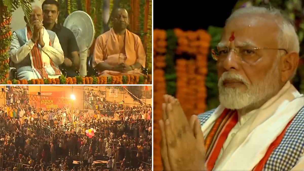 Narendra Modi Varanasi: জয়ের পর প্রথমবার বারাণসীতে গিয়ে গঙ্গা আরতি মোদীর, চেনা উন্মাদনার চেয়ে উৎসাহ বেশী অচেনা প্রশ্নেই!