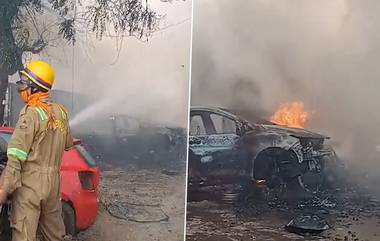 Uttar Pradesh Explosions: লখনউয়ে গাড়ির গ্যারেজে ভয়াবহ অগ্নিকাণ্ড, দেখুন ভিডিও