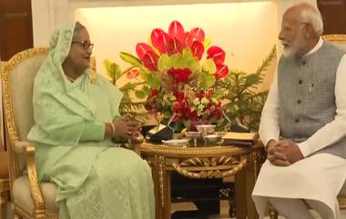 Narendra Modi and Sheikh Hasina hold a bilateral meeting: প্রধানমন্ত্রী মোদীর সঙ্গে দ্বিপাক্ষিক বৈঠকে শেখ হাসিনা, সই হবে ১০টি গুরুত্বপূর্ণ চুক্তি