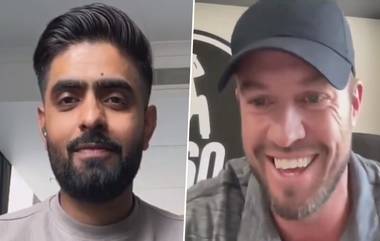 AB de Villiers Speaking to Babar Azam: টি-টোয়েন্টি বিশ্বকাপের আগে বাবর আজমের সঙ্গে কোন আলোচনায় এবি ডি ভিলিয়ার্স?