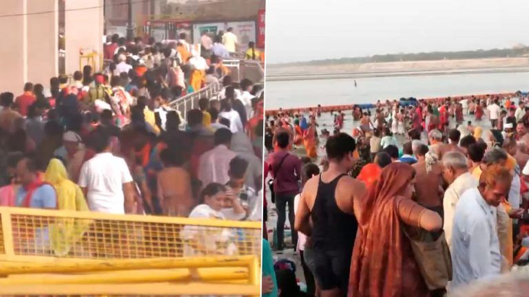 Ganga Dussehra: গঙ্গা দশেরা উপলক্ষ্যে অযোধ্যার রাম মন্দিরে ভক্তদের ঢল, দেখুন ভিডিয়ো