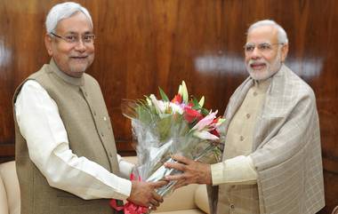 Nitish Kumar Meets PM Modi: দিল্লিতে প্রধানমন্ত্রী মোদির সঙ্গে দেখা করলেন মুখ্যমন্ত্রী নীতীশ কুমার, নির্বাচনের ফলসহ নানা বিষয় নিয়ে আলোচনা!