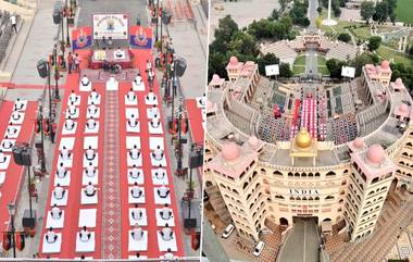 10th International Yoga Day: দশম বর্ষ আন্তর্জাতিক যোগ দিবসে অমৃতসরের জেসিপি আত্তারিতে সীমান্ত রক্ষা বাহিনীর যোগা সেশন (দেখুন ছবি)