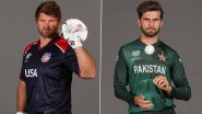 USA vs PAK, ICC T20 WC Live Streaming: মার্কিন যুক্তরাষ্ট্র বনাম পাকিস্তান, আইসিসি টি-২০ বিশ্বকাপ; সরাসরি দেখুন ভারতে
