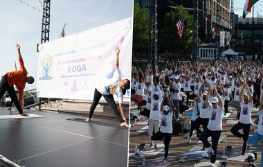 International Yoga Day 2024: আন্তর্জাতিক যোগ দিবসের প্রাক্কালে ওয়াশিংটনে যোগা সেশনের আয়োজন ভারতীয় দূতাবাসের (দেখুন ছবি)