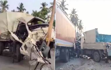 Road Accident: সকাল-সকাল ভয়াবহ পথ দুর্ঘটনা, মৃত ৫, দেখুন ভিডিয়ো