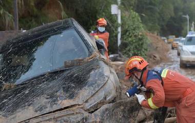 Landslide In China: ছুটির সকালে ভয়ঙ্কর ভূমিধস, নিখোঁজ ৮