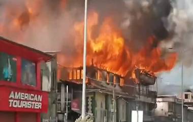 Fire In Jammu Kashmir: কাশ্মীরে ভয়াবহ অগ্নিকাণ্ড, ক্রমে ছড়িয়ে পড়ছে আগুন, দেখুন ভিডিয়ো