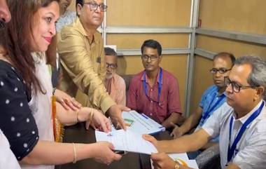 Maniktala By-Election: মন্দিরে পুজো দিয়ে মনোনয়ন জমা দিলেন সাধন পাণ্ডের স্ত্রী সুপ্তি পাণ্ডে, দেখুন ভিডিয়ো